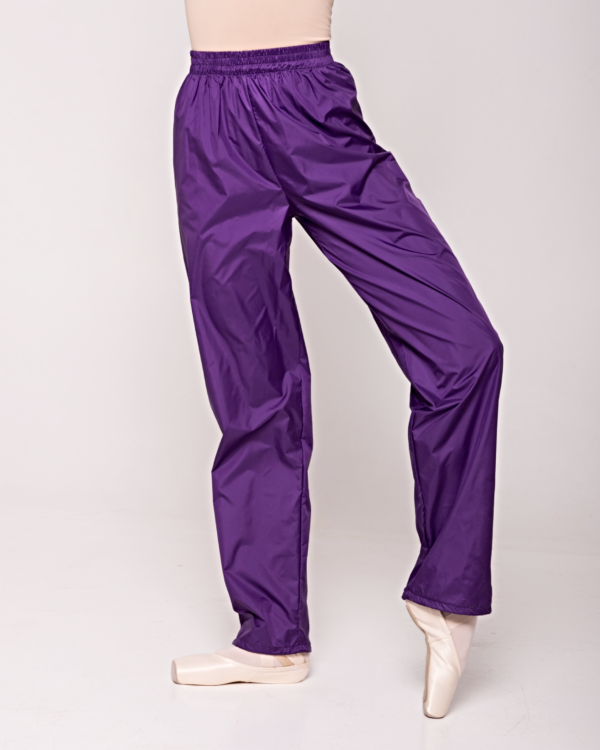warm up pants violet