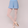 chiffon shorts light blue